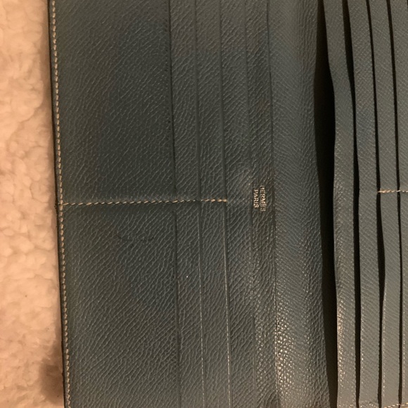 Hermes Bags Hermes Baby Blue Wallet Poshmark